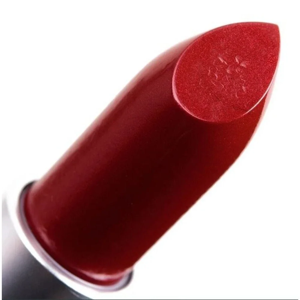 MAC DARE YOU #207 Lipstick ~ Deep Brown Red Pearl Cremesheen ~RETIRED